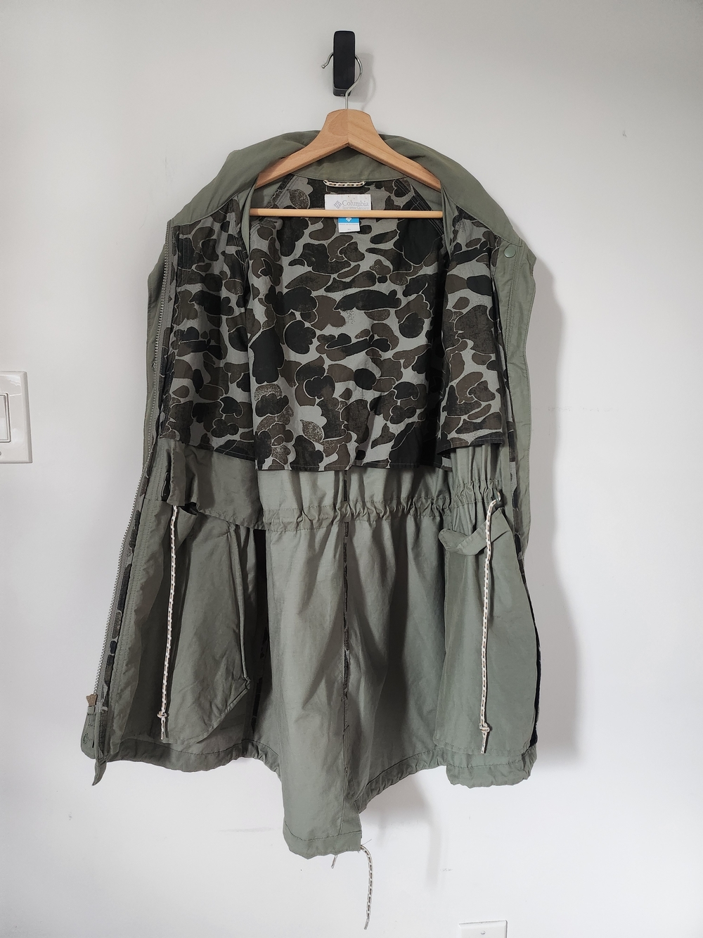 Columbia Women's Green Anorak Jacket - Picture 3 of 8